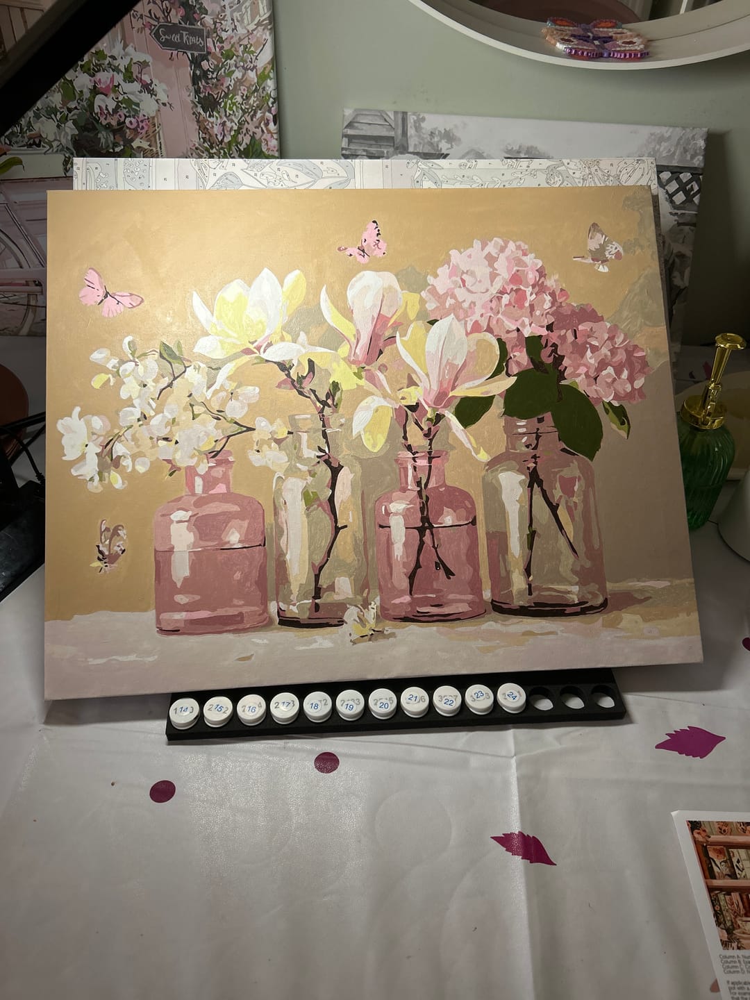 Customer photo review of Fragile | Paint by Number
