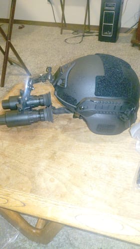 Customer photo review of [NEW] HEAT / VIPER 4.0: Thermal Night Vision Goggle Bridge Combo