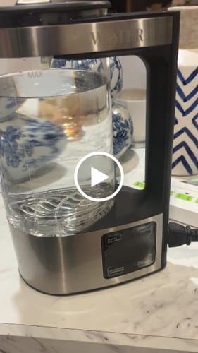 Customer video review of HydroPitcher 68oz – Glass Hydrogen Water Pitcher