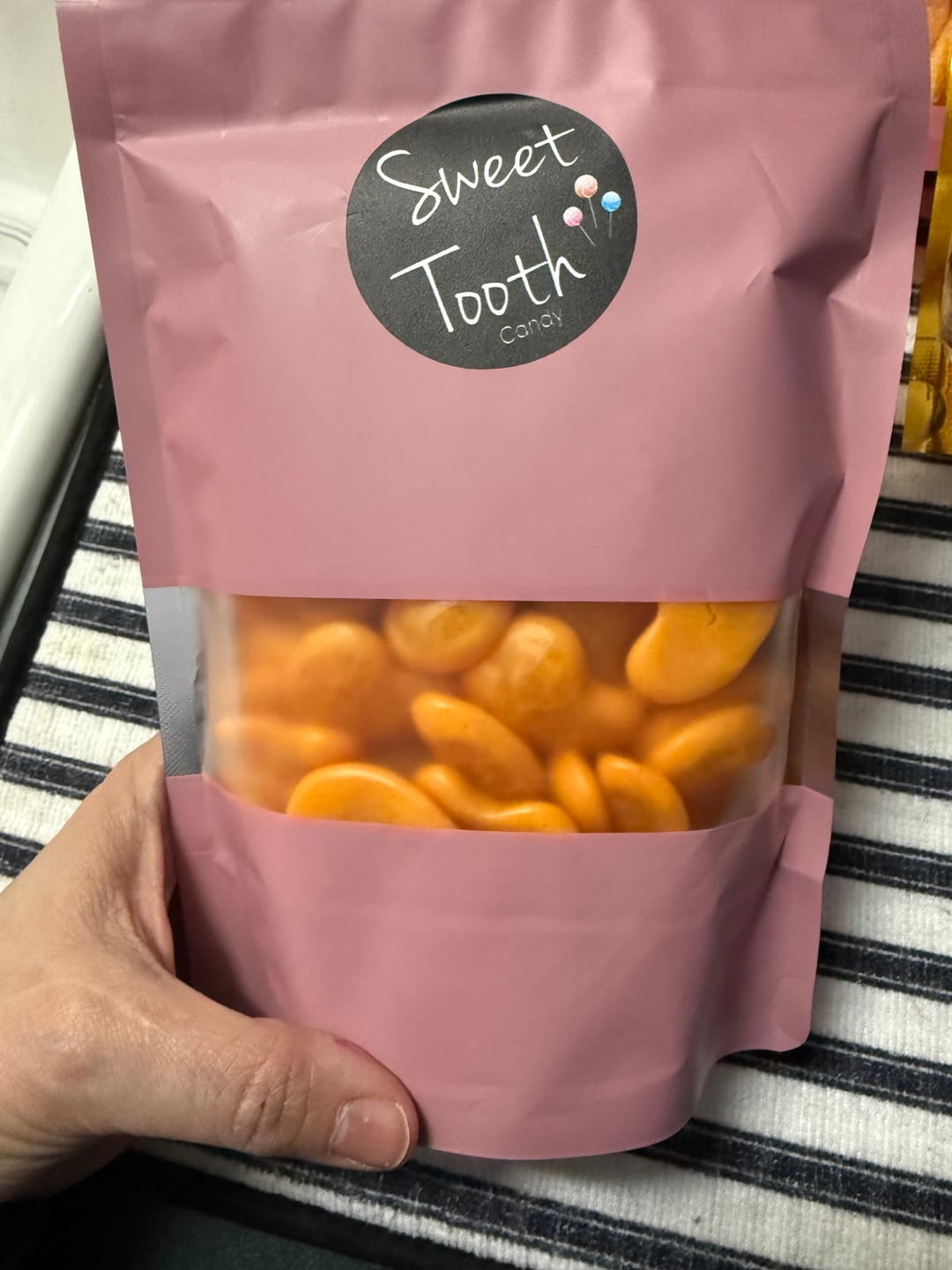 Customer photo review of Just Enough - Spicy Mango Gummi