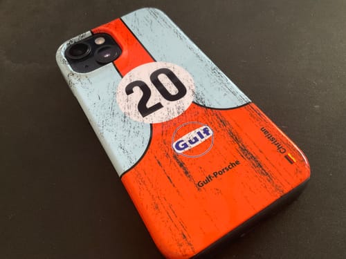 Customer photo review of 917K #20 Gulf 24h LM 1970 Livery - Individuelle Premium Hülle für iPhone