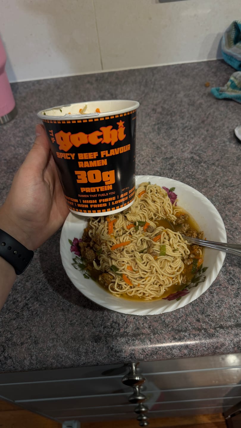Customer photo review of V1 - GOCHI High Protein Ramen