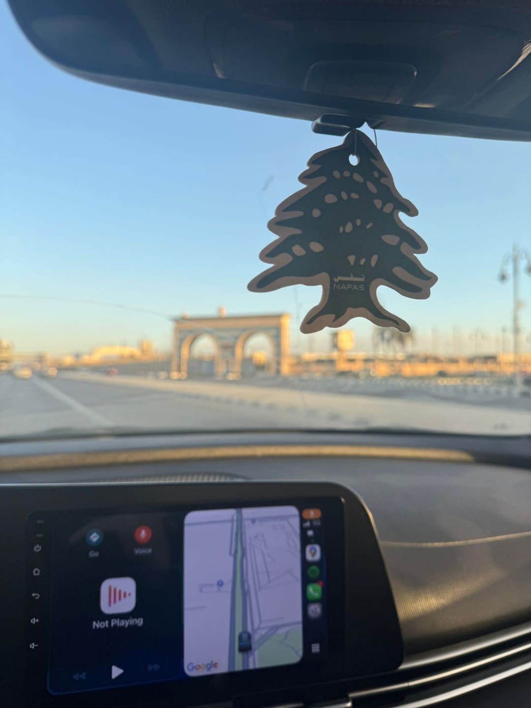 Customer photo review of Lebanese Cedar Air Freshener