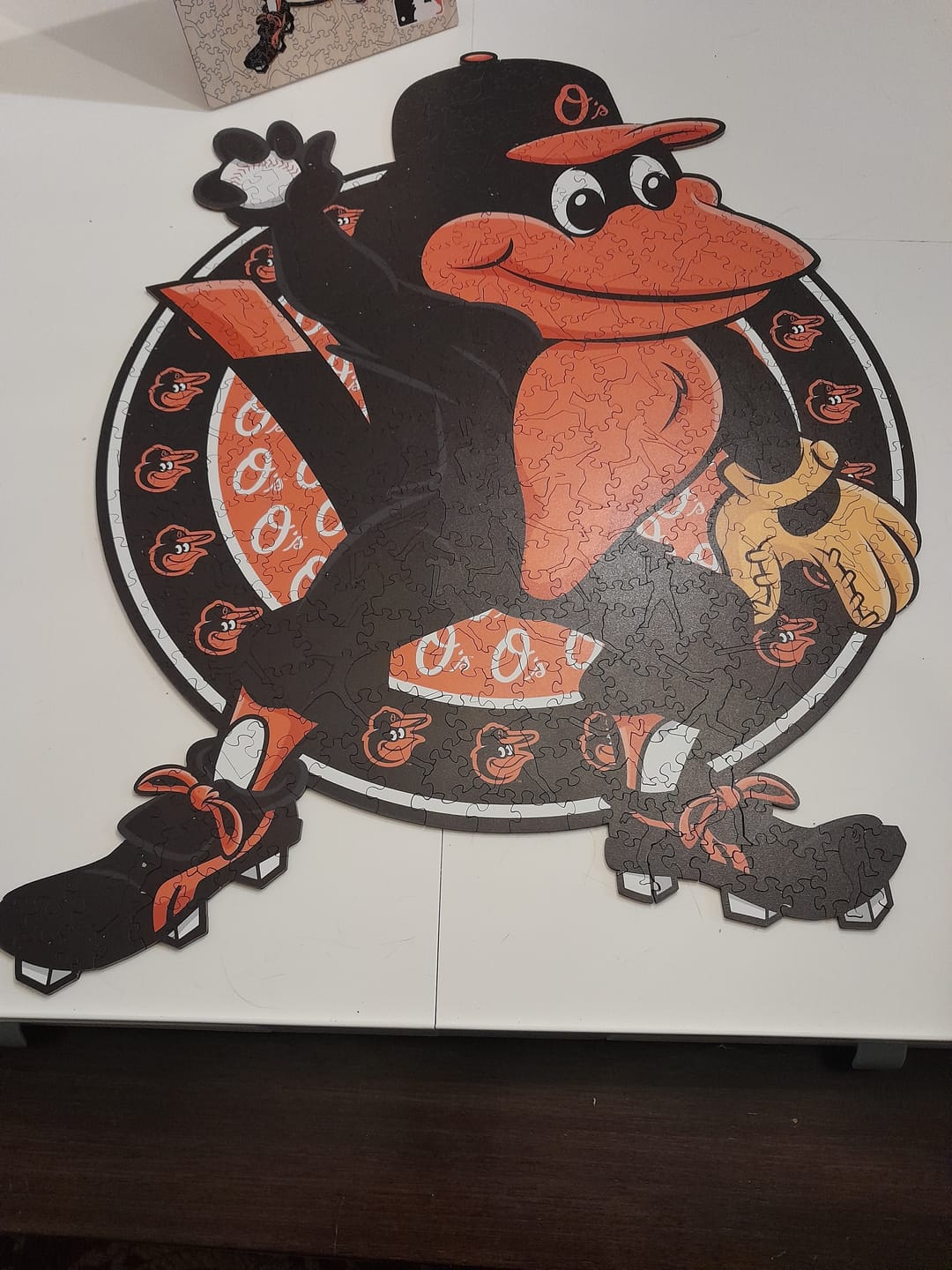 Customer photo review of Baltimore Orioles™ Mascot - Wooden Puzzle