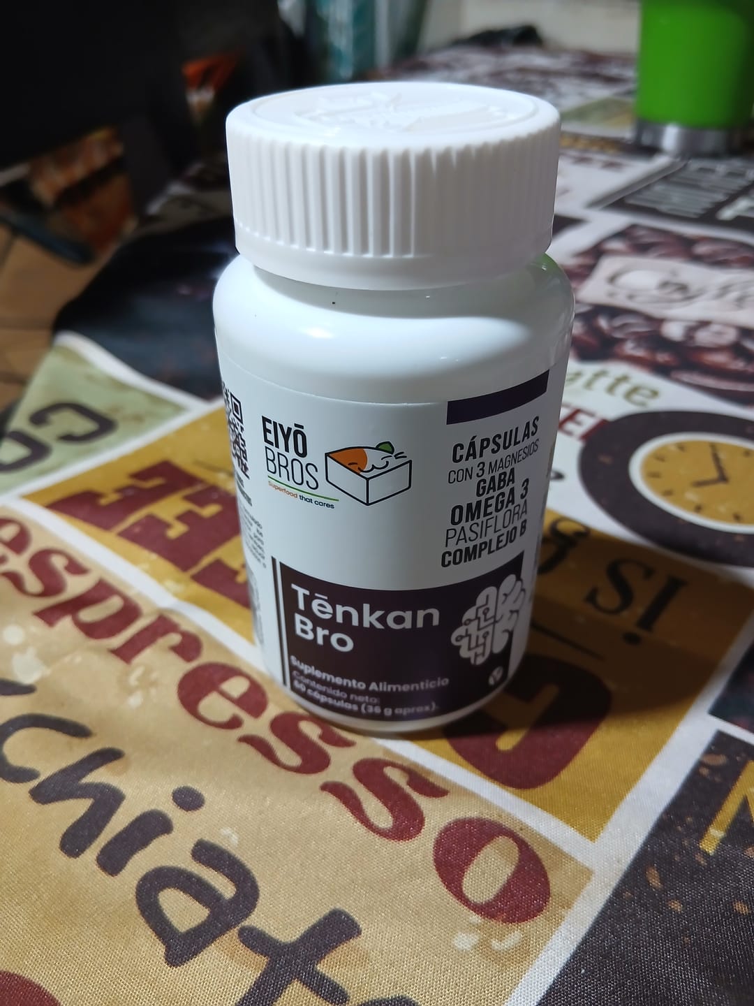Customer photo review of Tenkan Neurobienestar – GABA, Magnesio, Pasiflora, Complejo B y Omega 3