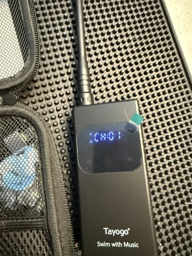 Customer photo review of For the Coach-Tayogo T6 + W25 Wireless Swim Coach Communication System