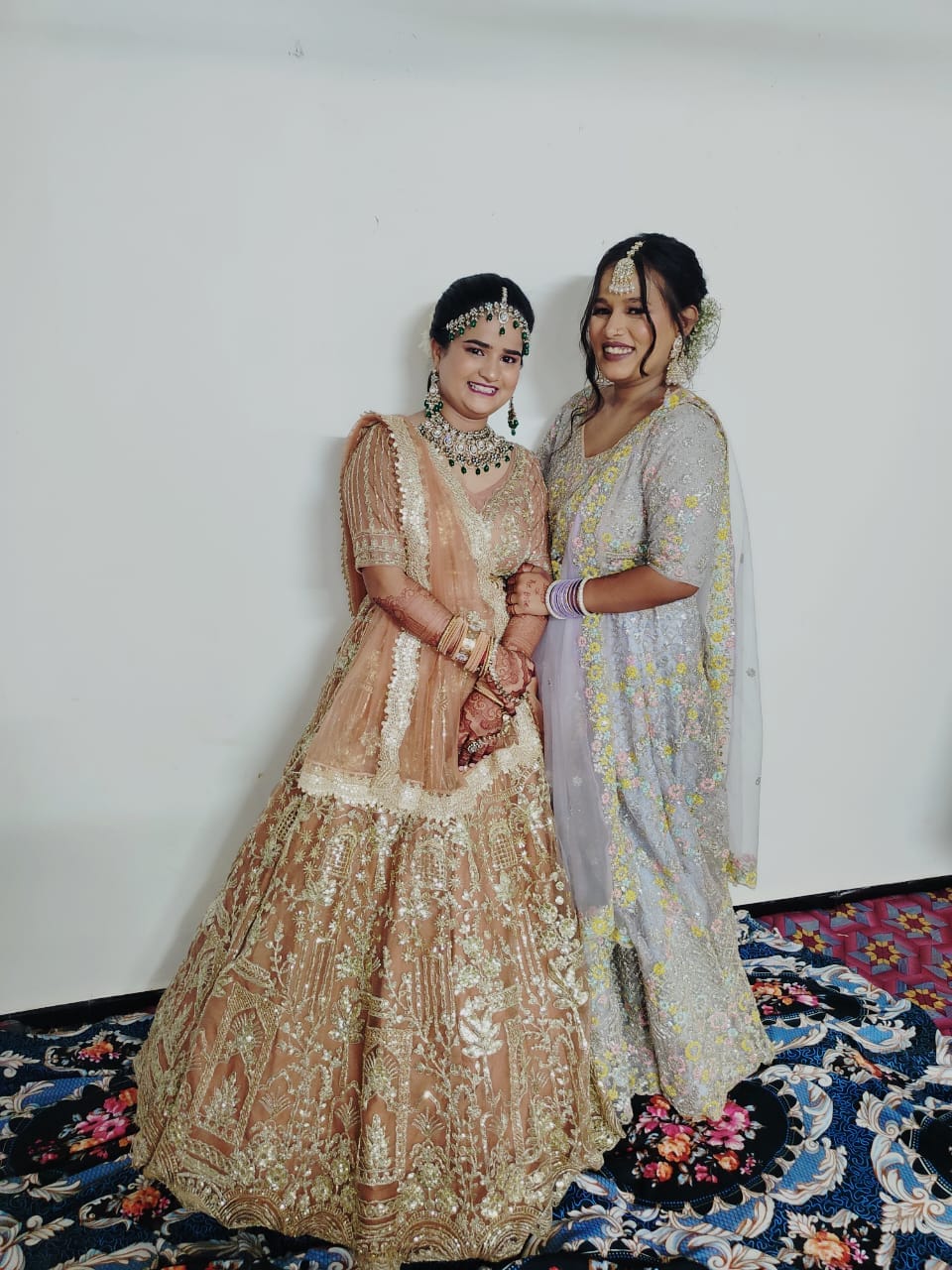 Customer photo review of Engagement Special Viral Soft Net  Coding Sequins Work Lehenga Choli