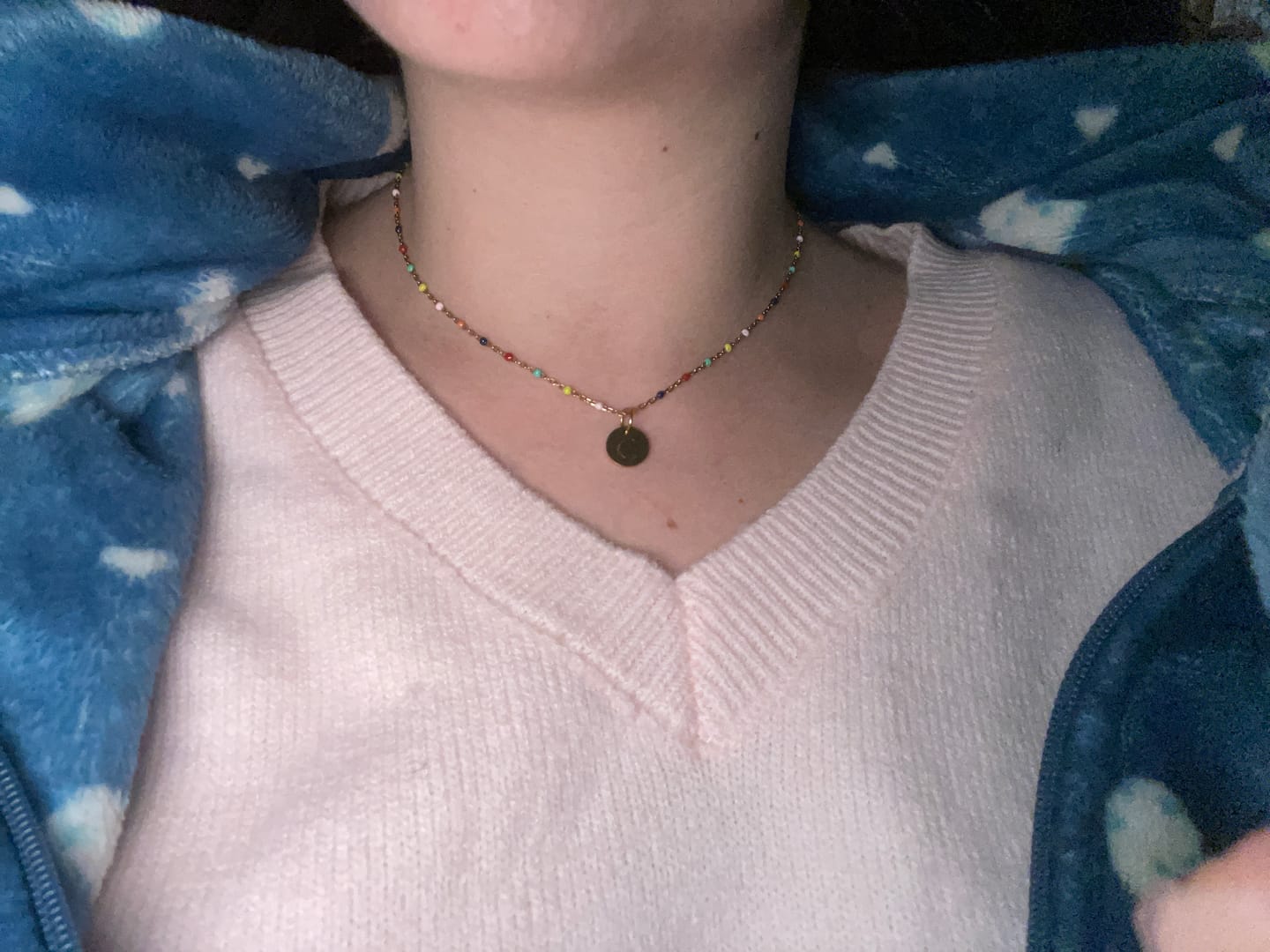 Customer photo review of Collar Letras ABC