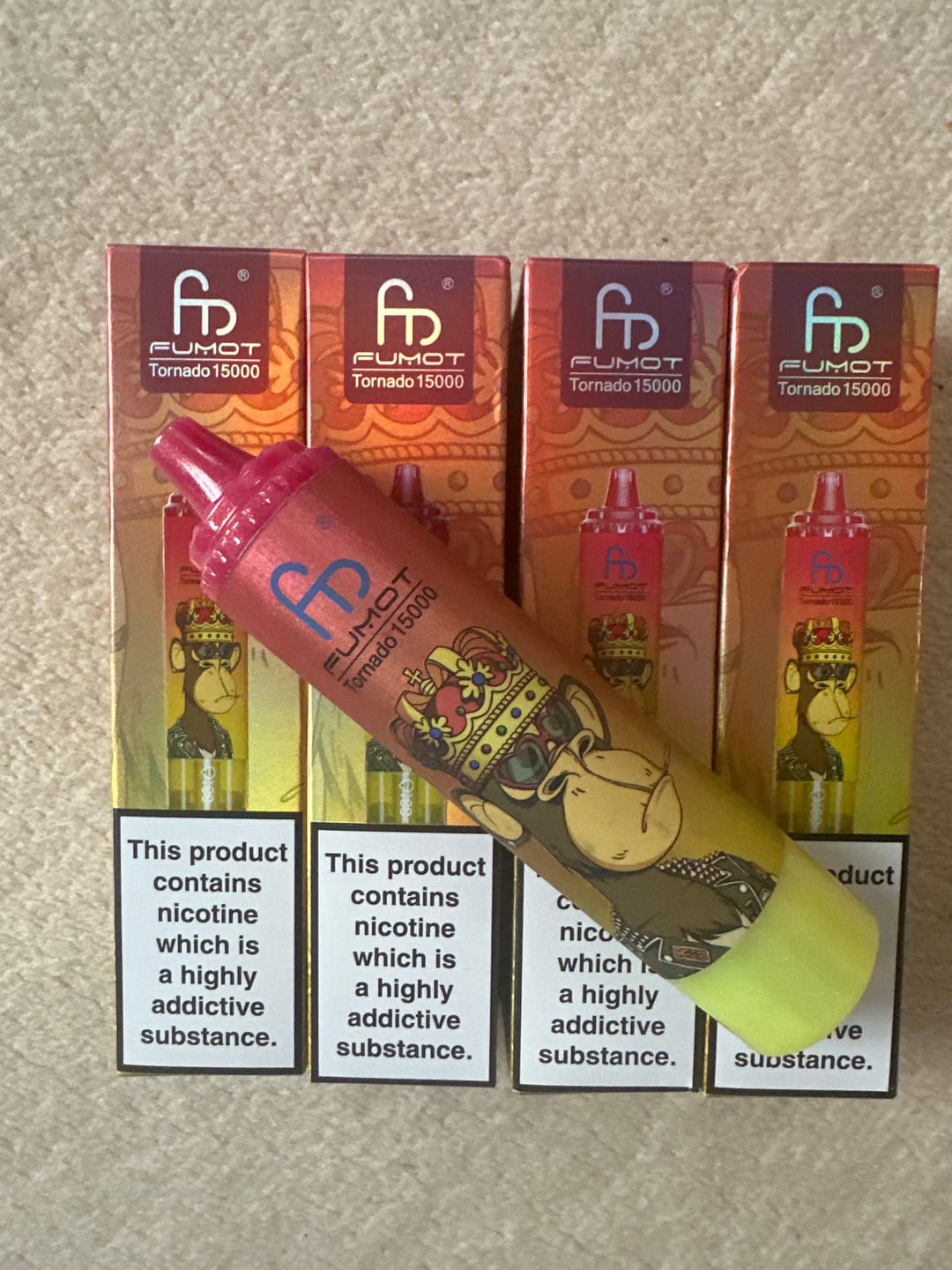 Customer photo review of RandM Tornado 15.000