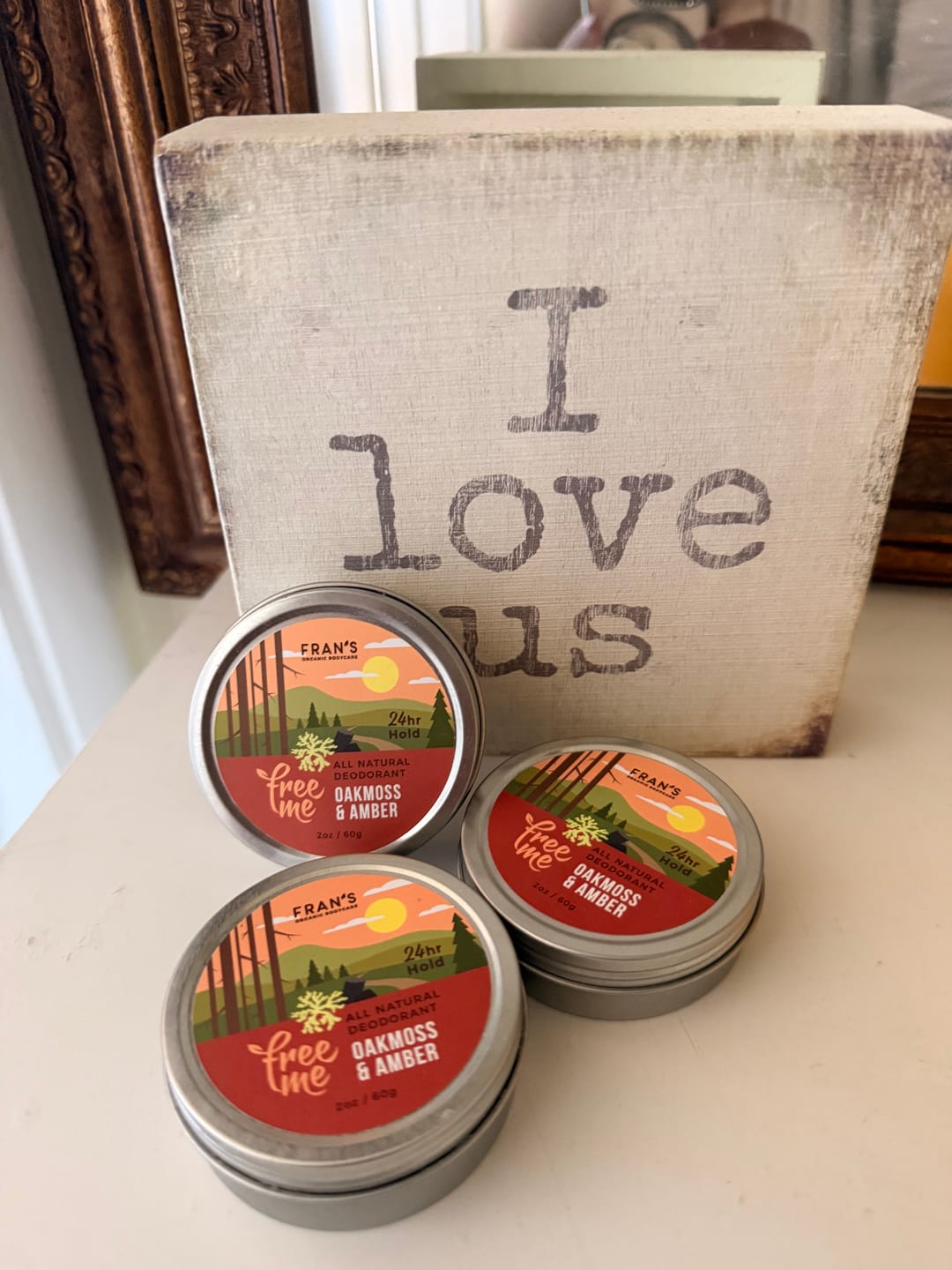 Customer photo review of FreeMe All Natural Deodorant