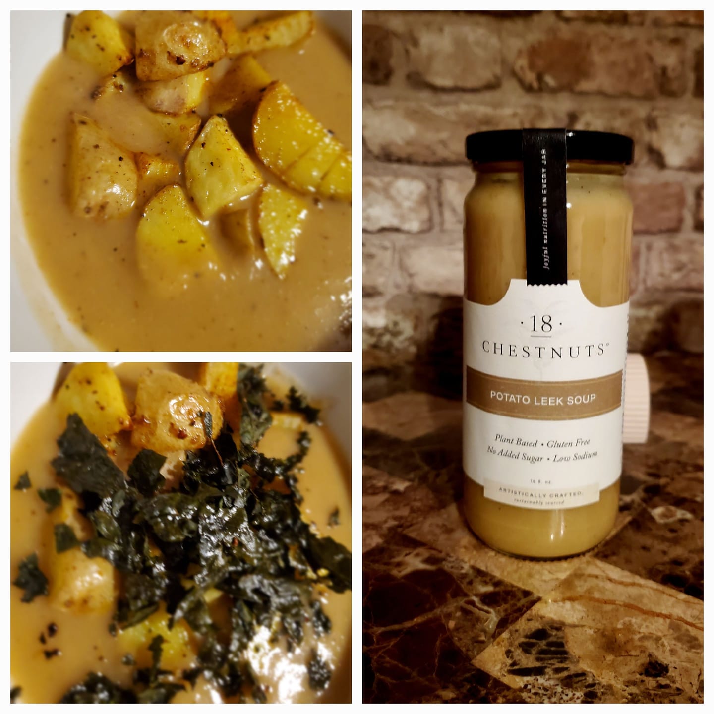 Customer photo review of Potato Leek Soup