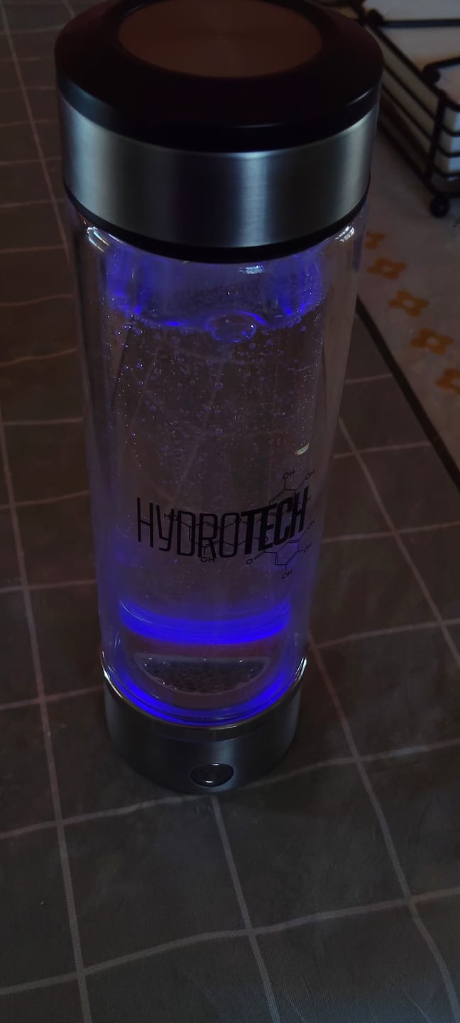 Customer photo review of Hydrogen Water Bottle
