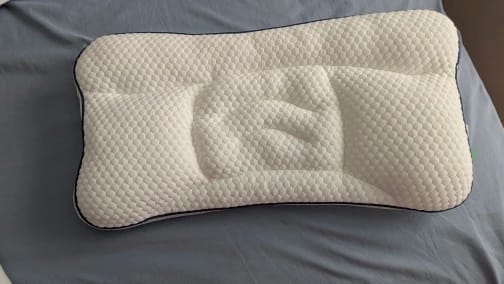 Customer photo review of Ergonomic Kids Pillow