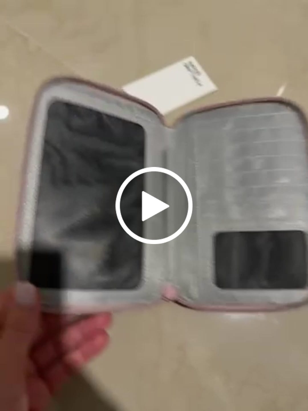 Customer video review of Travel Wallet