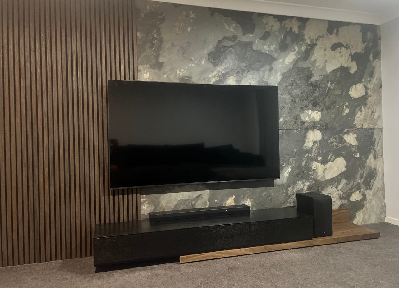Customer photo review of VeloStone™ Autumn Rustic Natural Stone Wall Panel - 290cmx122cm