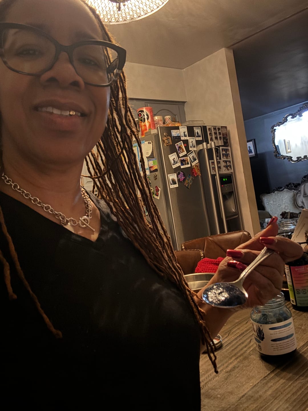 Customer photo review of Blue Magic East African Sea Moss Gel (flavored)