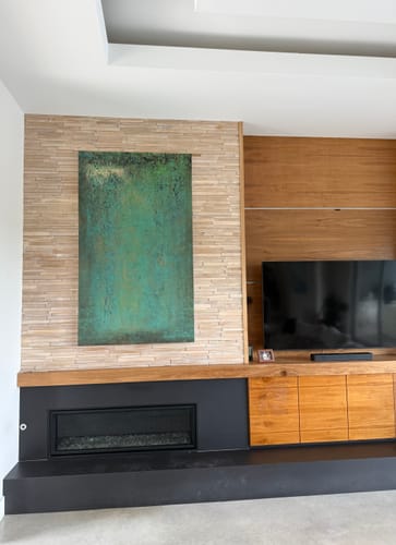 Customer review photo for Colorful Painting #CA376