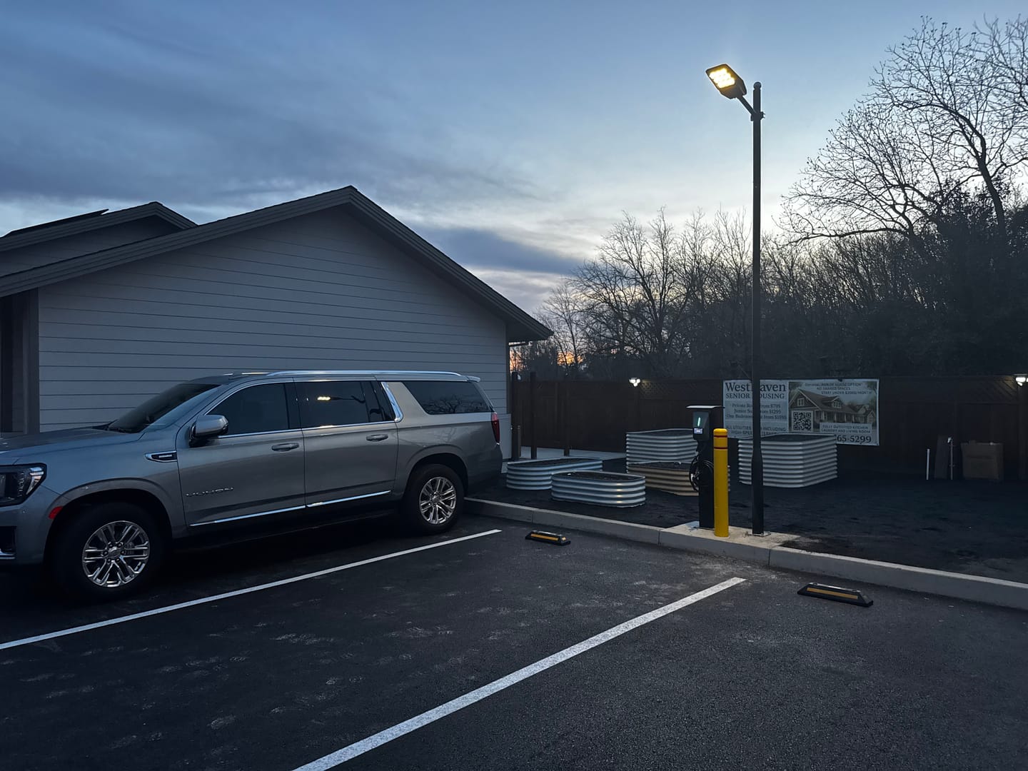 Customer photo review of SolarStreet Ultra 100X - 100 Watt Solar Street Light (12,500 Lumens)