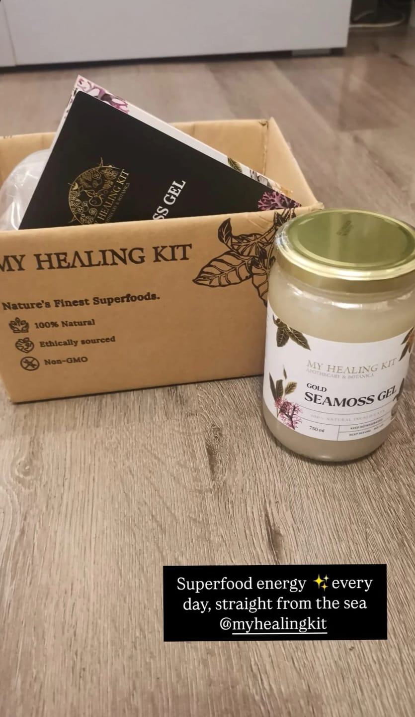 Customer photo review of Gold Seamoss