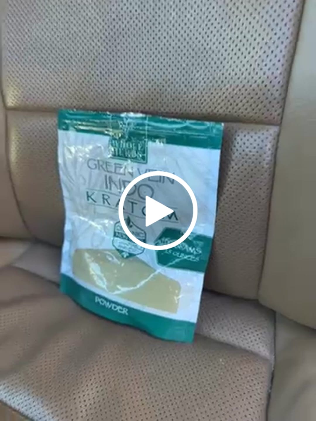 Customer video review of Whole Herbs Green Vein Indo Kratom Powder