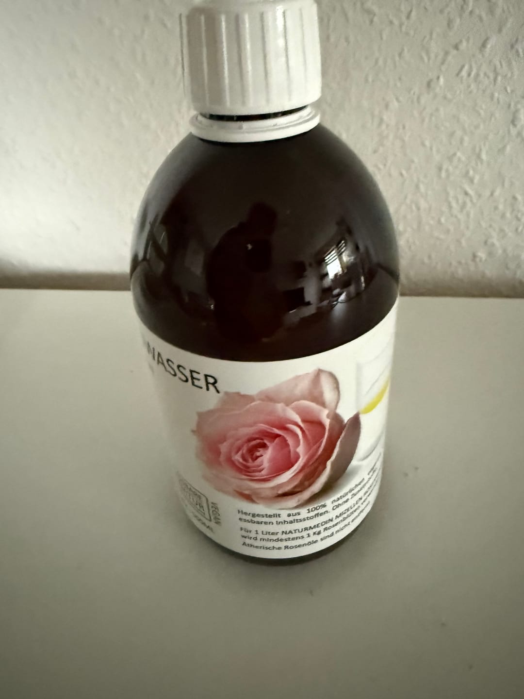 Customer photo review of Mizellenwasser Rosenwasser Make Up Entferner Reinigen und Pflegen 100% Natur