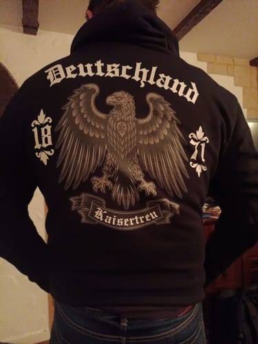 Customer photo review of Deutscher Adler Personalisiert