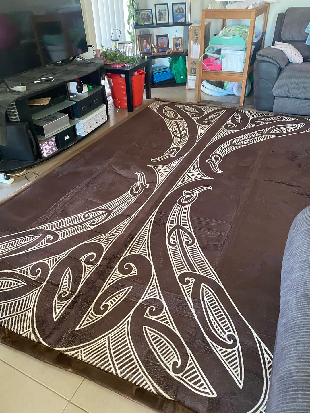 Customer photo review of Māmā Mat - Memory Foam - (NGA HAU E WHA)