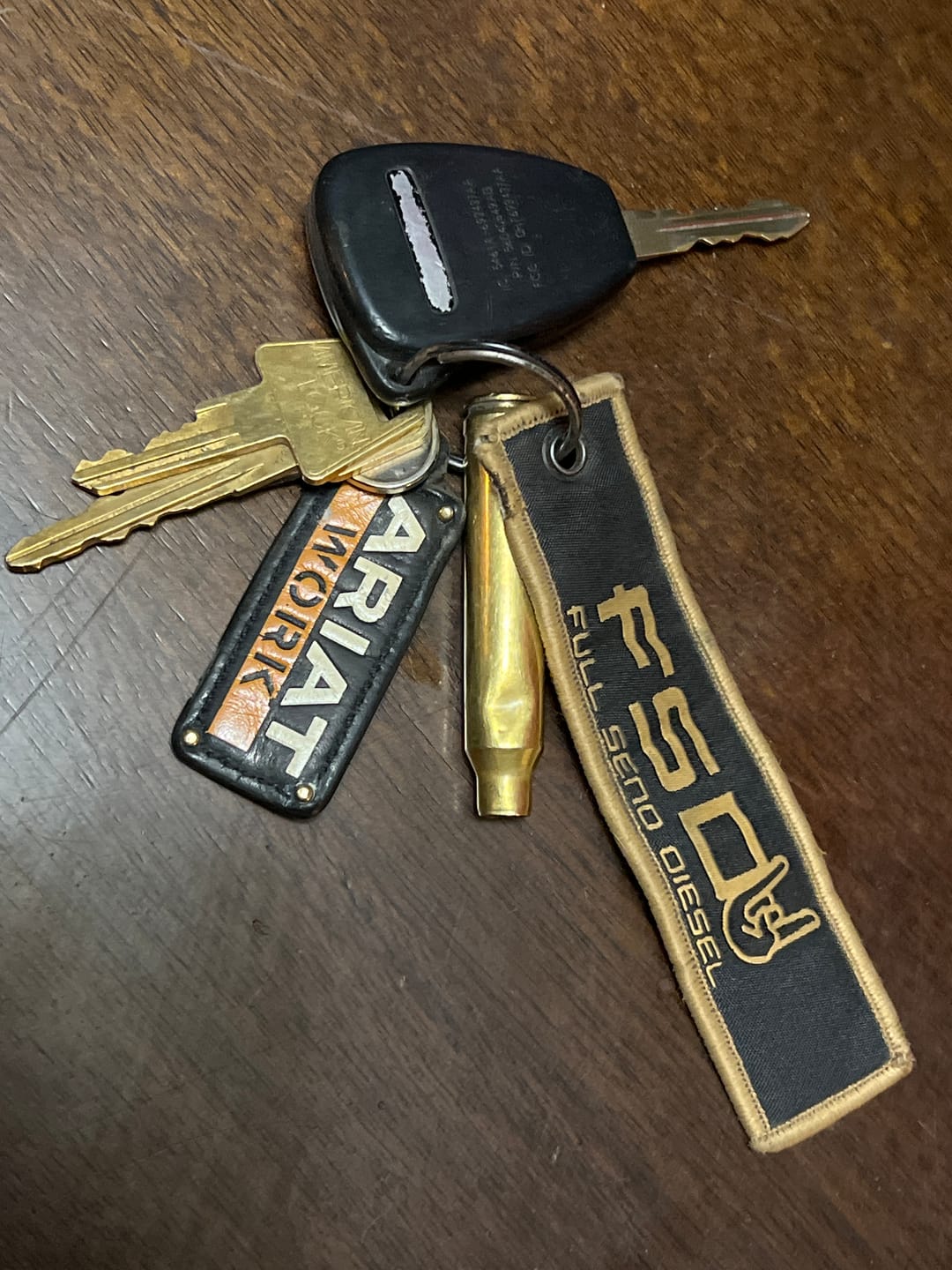 Customer photo review of FSD Duck Camo Keychain