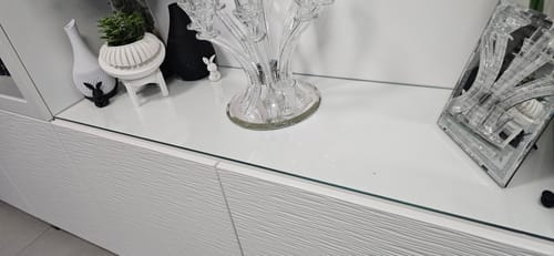 Customer photo review of זכוכית מחוסמת לפי מידה