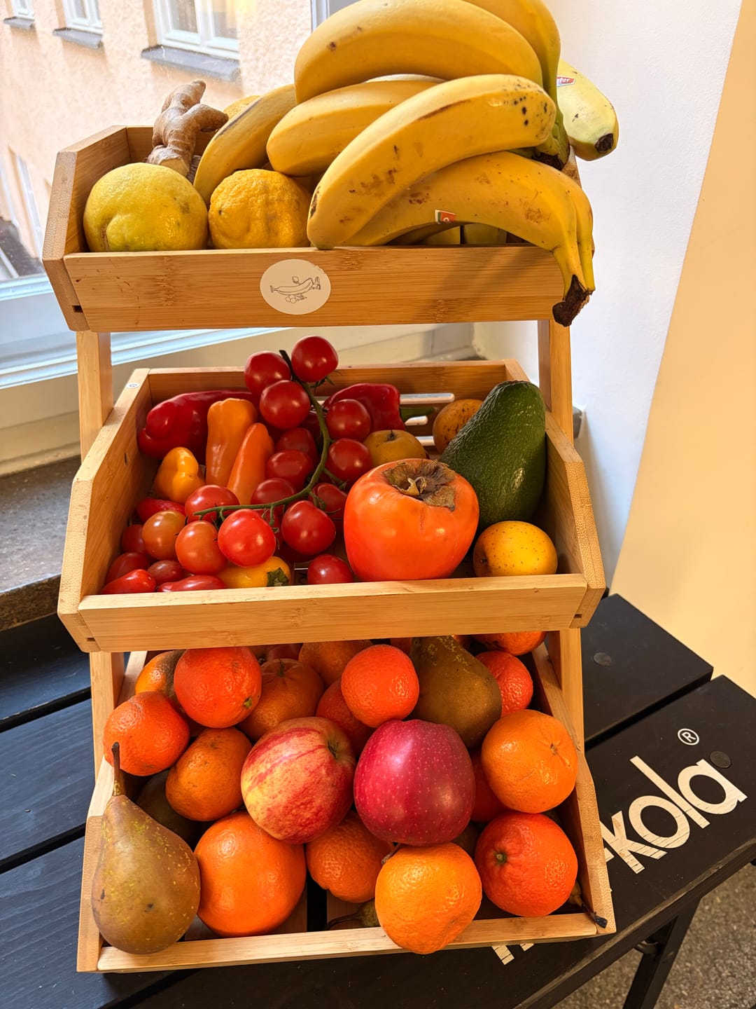 Customer photo review of Obstkorb Fruits & Veggies Bio
