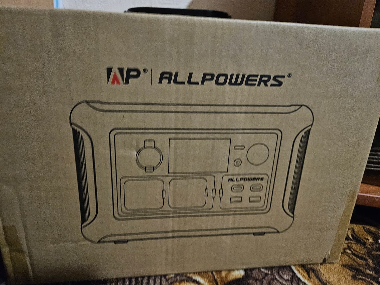 Customer photo review of ALLPOWERS R600 Portable Power Station 600W 299Wh LiFeP04 Battery