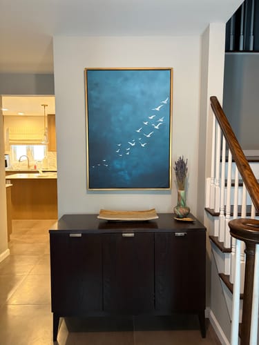 Customer photo review of Seabound Print