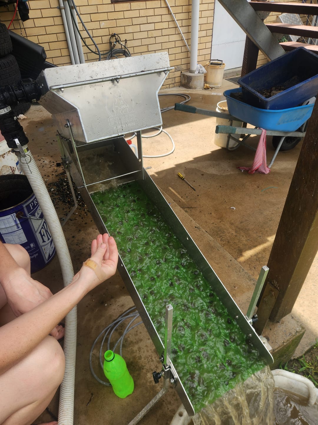 Customer photo review of 10" Outback Pioneer Series Highbanker