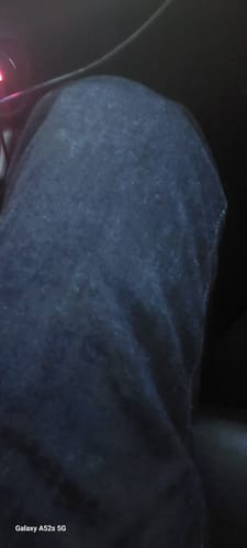 Customer photo review of 1954 Zip-Fly Tapered Selvedge Denim Jeans