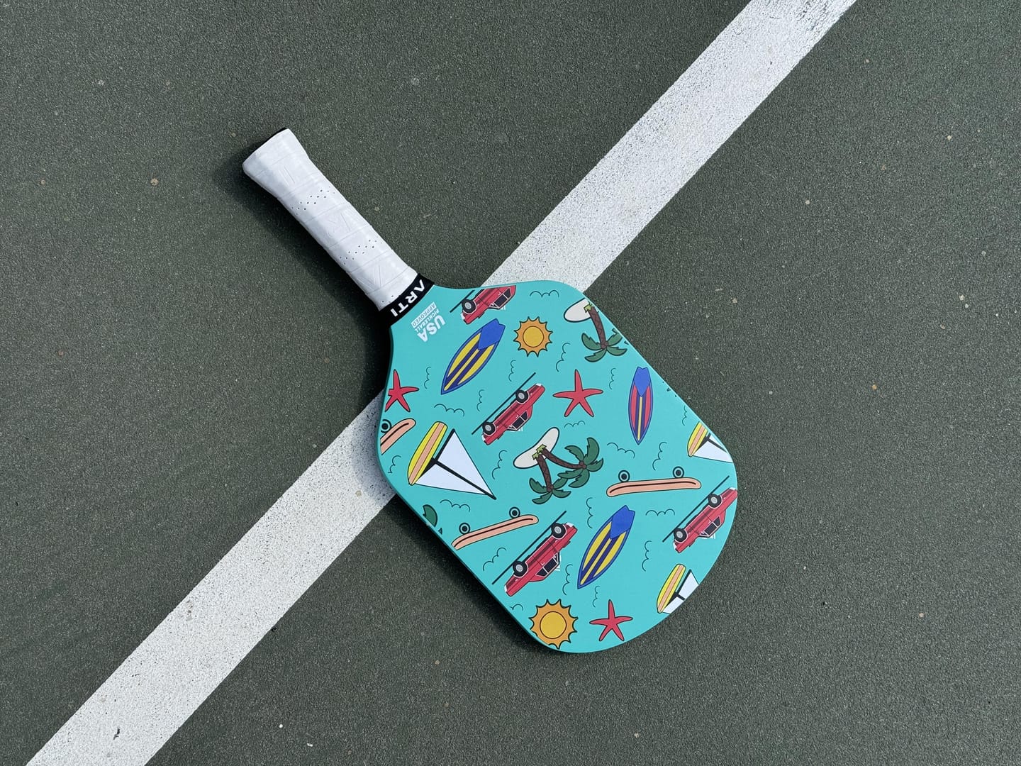 Customer photo review of ARTI 16mm Carbon Fiber "CALIFORNIA" Paddle