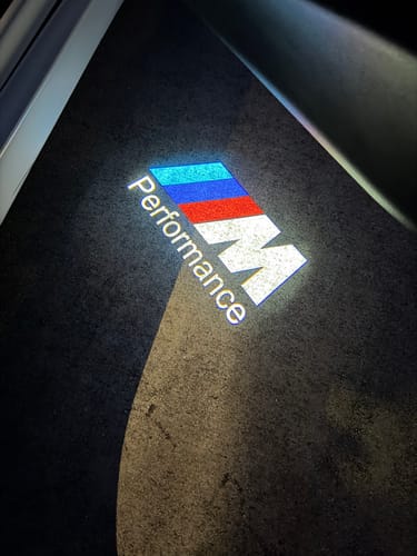 Customer photo review of BMW F SERIES DOOR LIGHTS