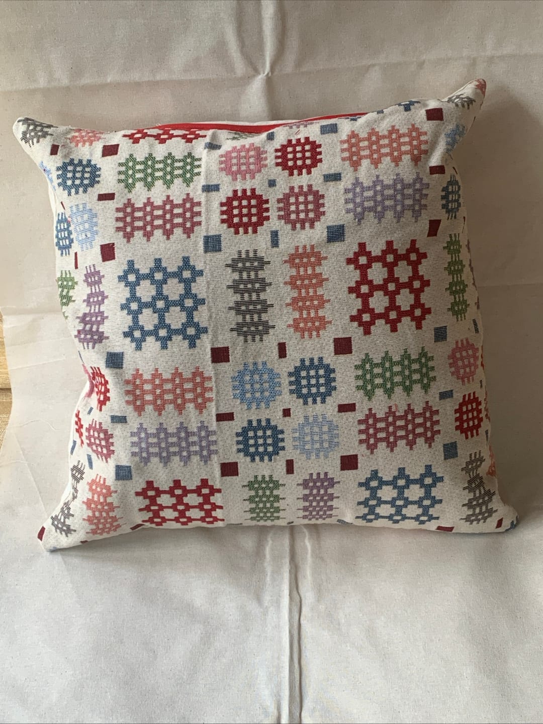 Customer photo review of Welsh Blanket Tapestry Fabric