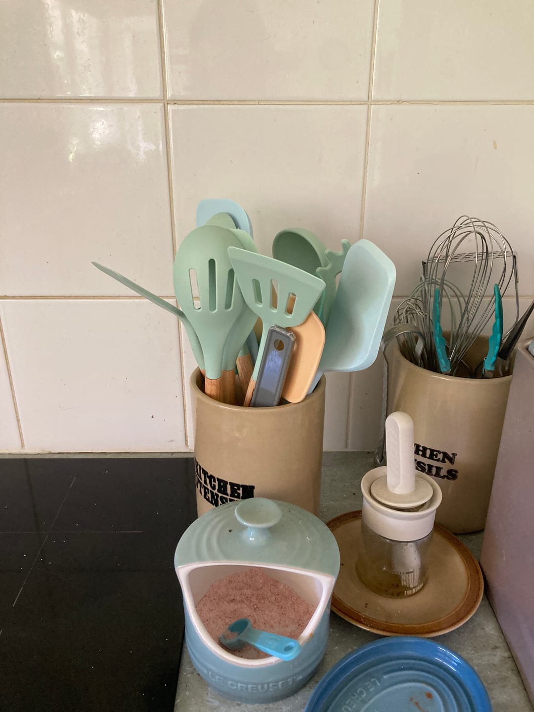 Customer photo review of Silicone Utensils Set