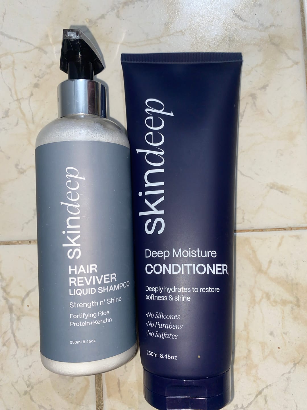 Customer photo review of Hair Revival Set - Liquid Edition