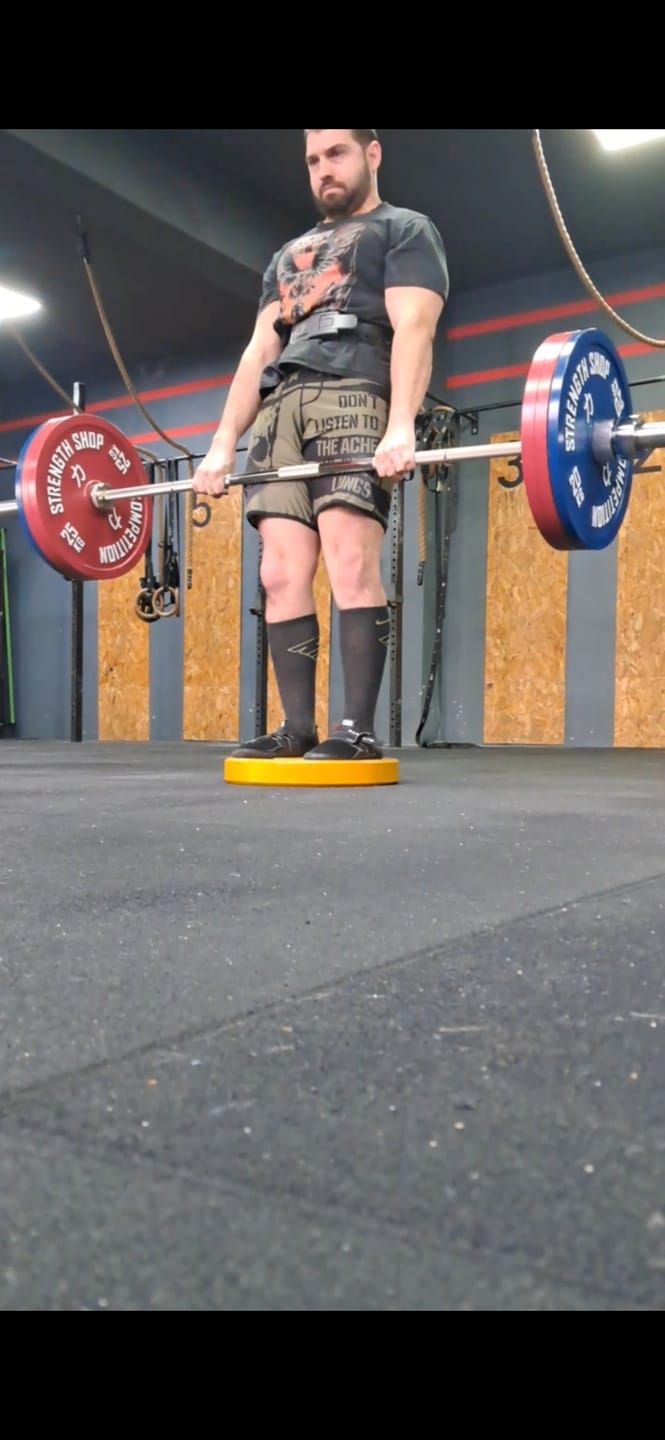 Customer photo review of Calibrated 20kg Bastard Power Bar - IPF Approved