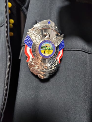 Customer photo review of Customizable Badge BA23