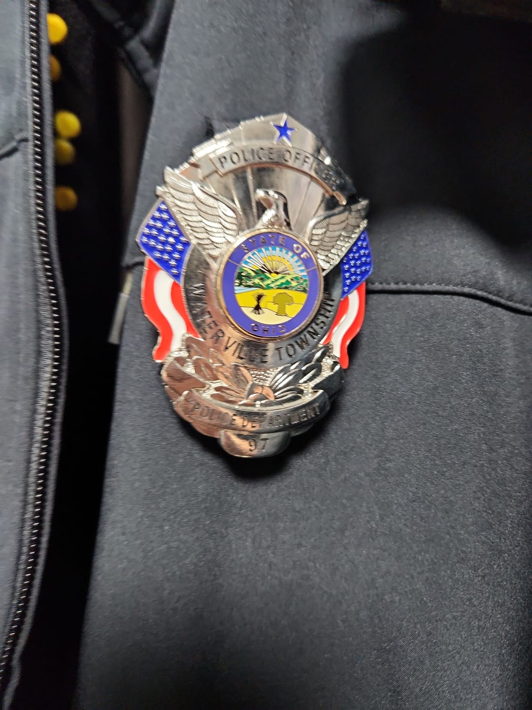 Customer photo review of Customizable Badge BA23