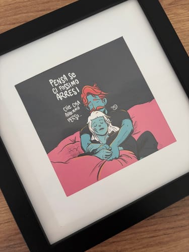 Customer photo review of Quadretto 20x20 - Cosa Avremmo Perso