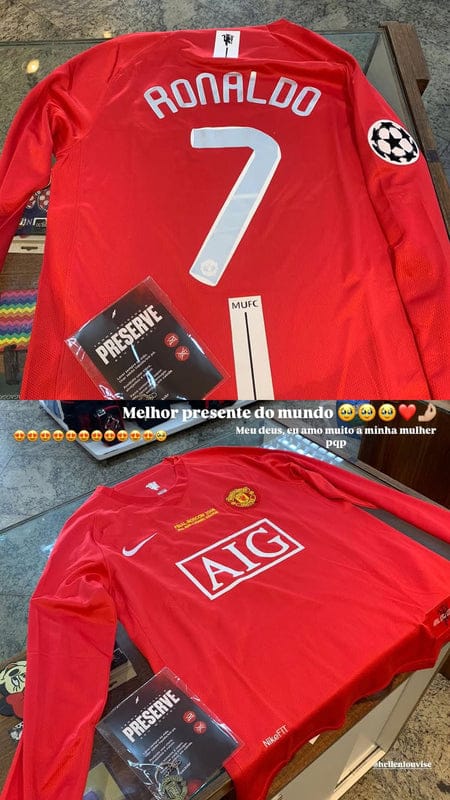 Customer photo review of Camisa Manchester United I 2007/08