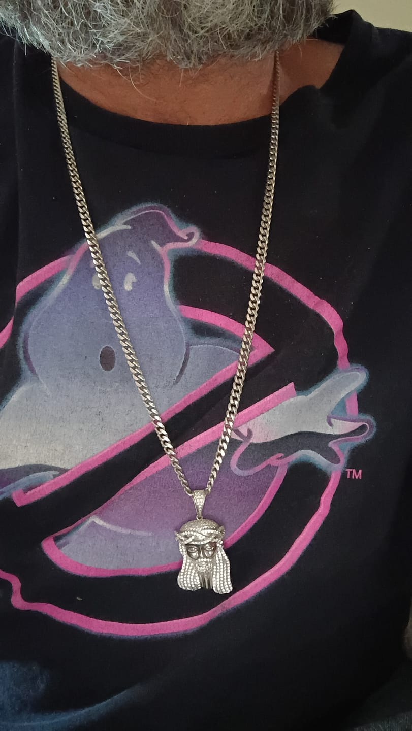 Customer photo review of 5mm 925 Sterling Silver Miami Cuban Chain