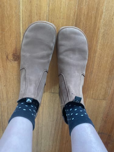 Customer photo review of VINTAGE BOOTS - ADULTS