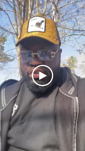 Customer video review of Iced out Big C moissanite Sunglasses