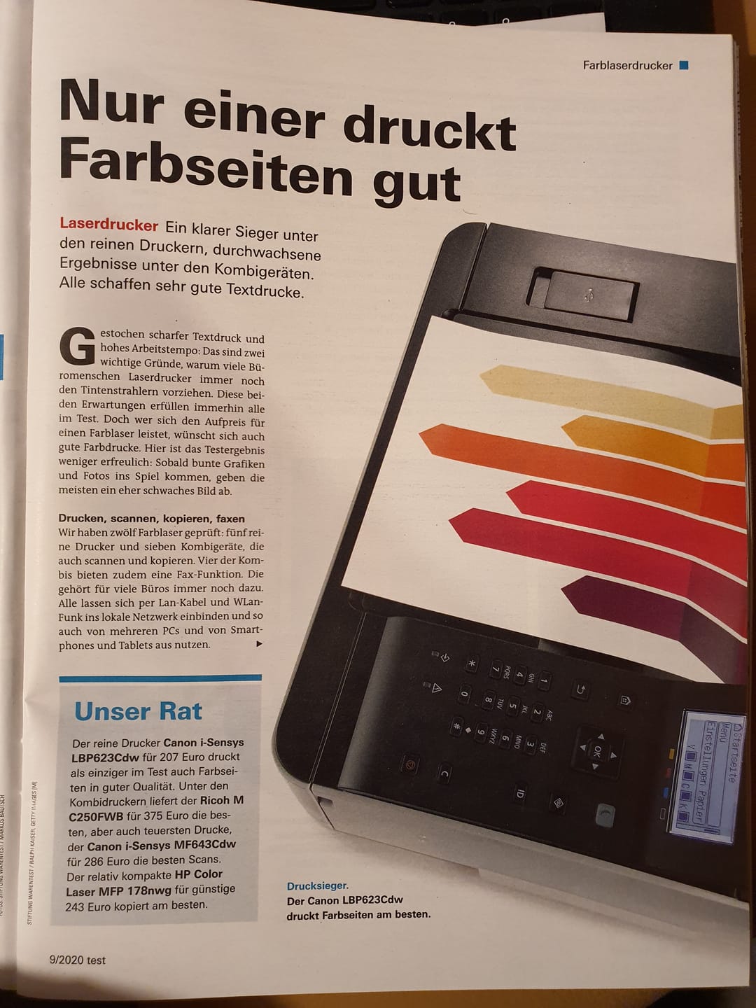 Customer photo review of Linienpost - Deluxe - 1 Jahr