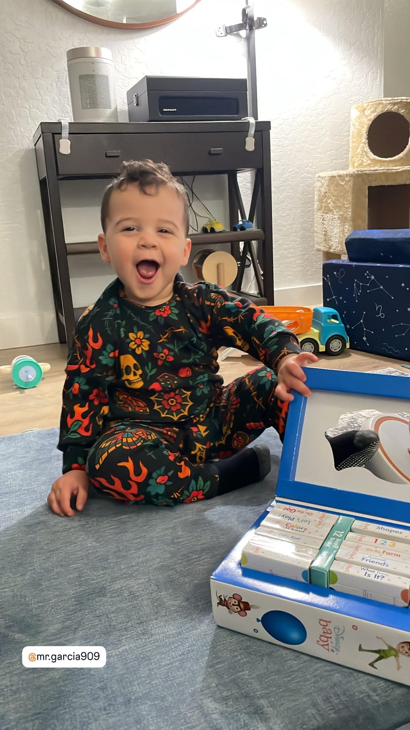 Customer photo review of Organic Ribbed Set in Inkworks