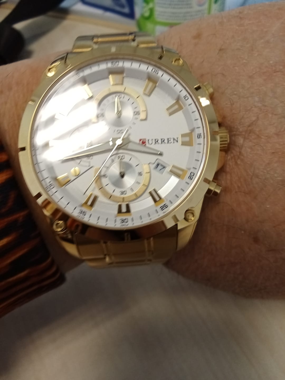 Customer photo review of Curren Dublino® orologio uomo acciaio